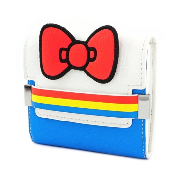 Loungefly Handbags - Loungefly x Hello Kitty 45th Anniversary Stripe Bow Wallet